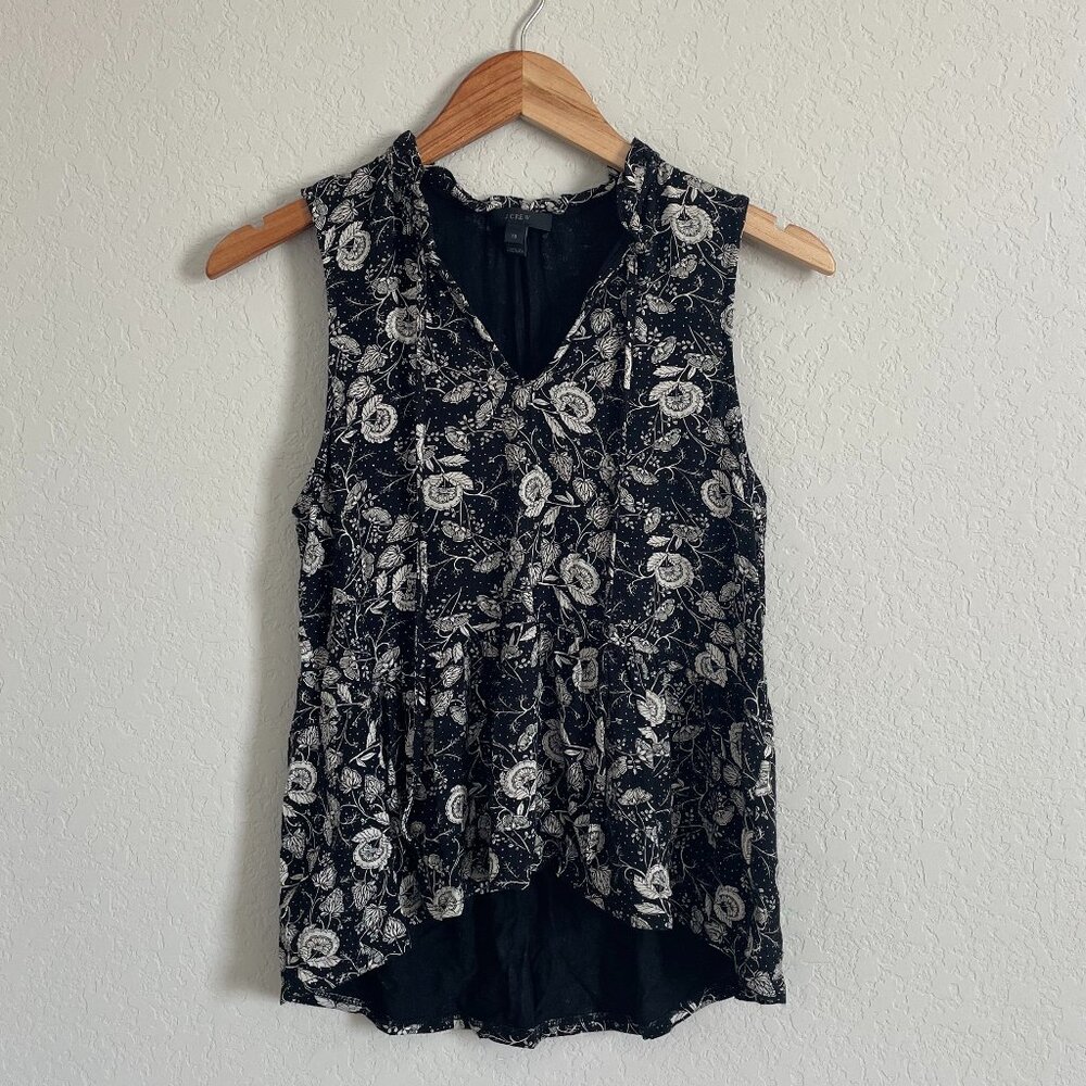 J Crew Pattern Flowy Tank